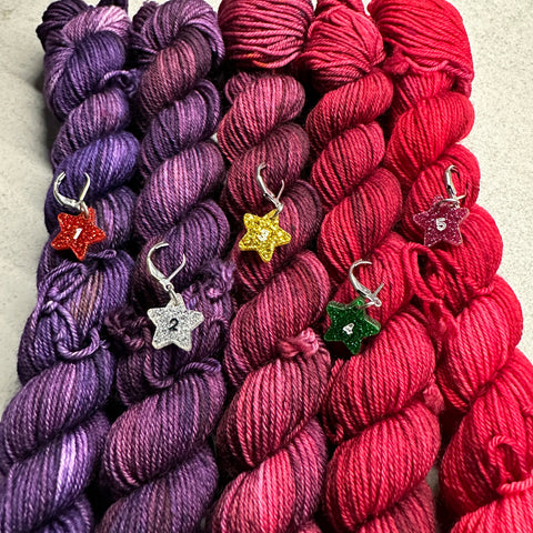 Mini skein marker sets