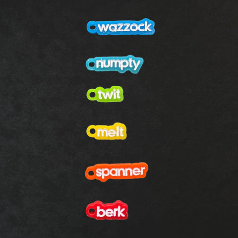 Child friendly swear markers