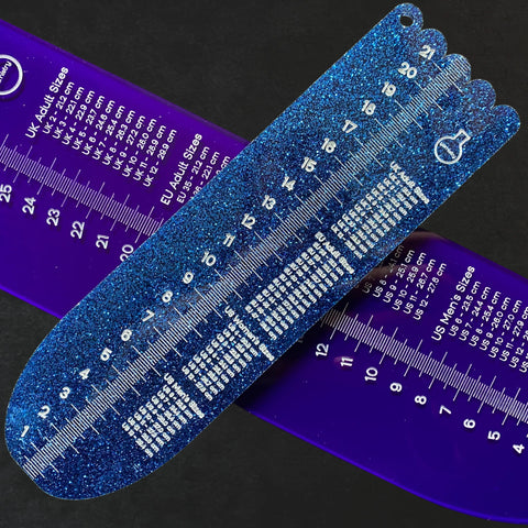 Mini sock ruler