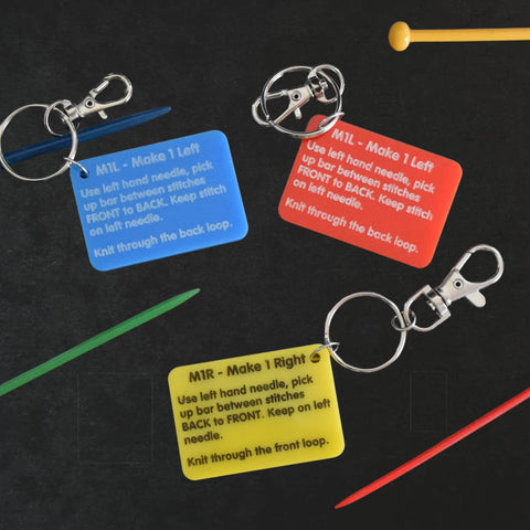 M1L/M1R reminder key ring