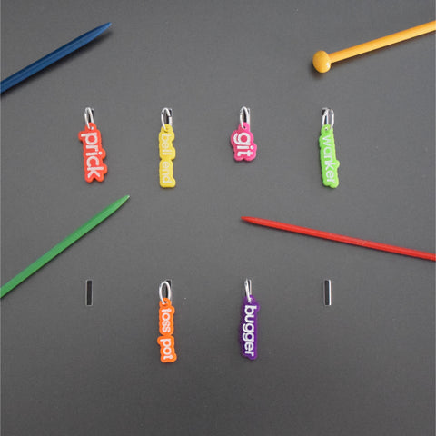 Swear stitch markers