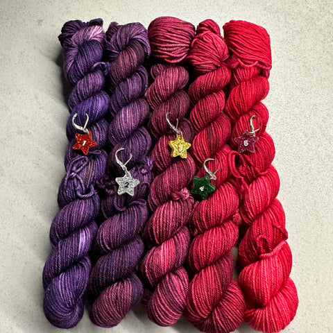 Mini skein marker sets