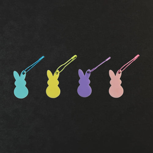Pastel Bunny stitch markers