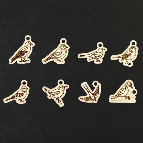 British birds stitch markers