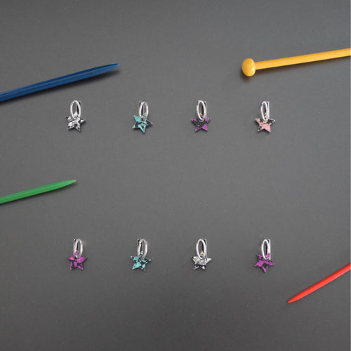 Star stitch markers